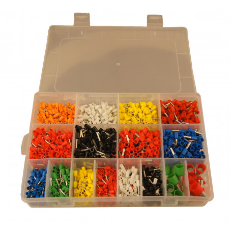 Zestaw złączek konektorów elektrycznych 2120 sztuk