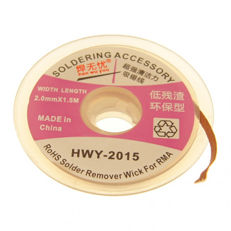 Plecionka lutownicza taśma HWY-2015 2mm