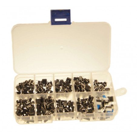 Zestaw 180 przycisków chwilowych + bistabilny