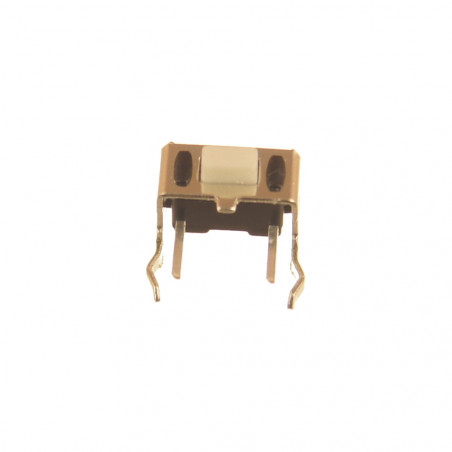 Mikroprzycisk chwilowy TACT SWITCH 3.5x7.5x5 DIP biały