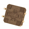 Mikroprzycisk SMD P240 12x12x7mm pomarańczowy