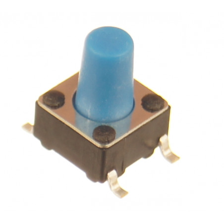 Mikroprzycisk SMD P222 6x6x8.5 niebieski