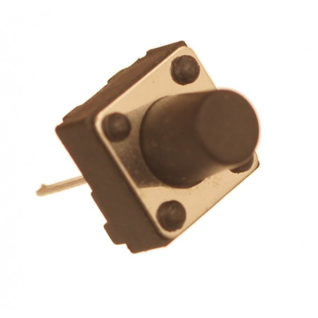 Mikroprzycisk THT P071 6x6x7mm czarny