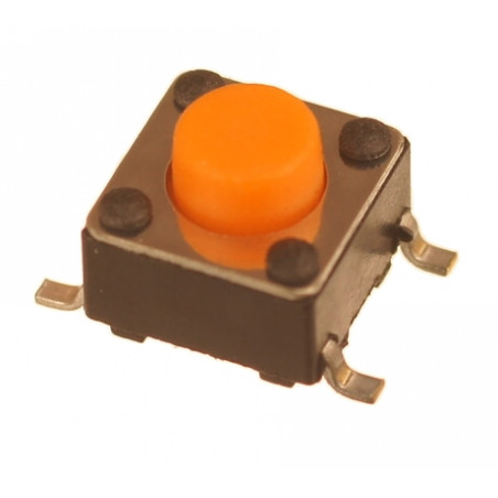 Mikroprzycisk SMD P229 6x6x5mm pomarańczowy