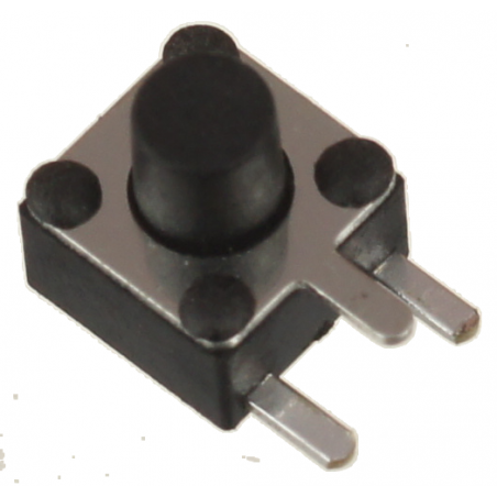 Mikroprzycisk THT P039 4.5x4.5x5 czarny