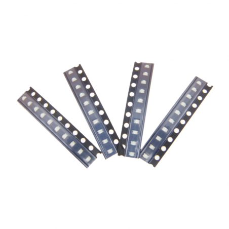 Zestaw LED smd 0805 50szt 5 kolorów