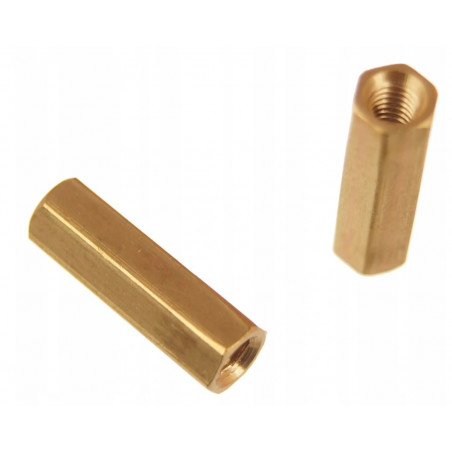 Tuleja dystansowa sześciokątna 15mm M3 10szt.