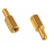 Tuleja dystansowa 8mm M3 gwintowana 10szt.