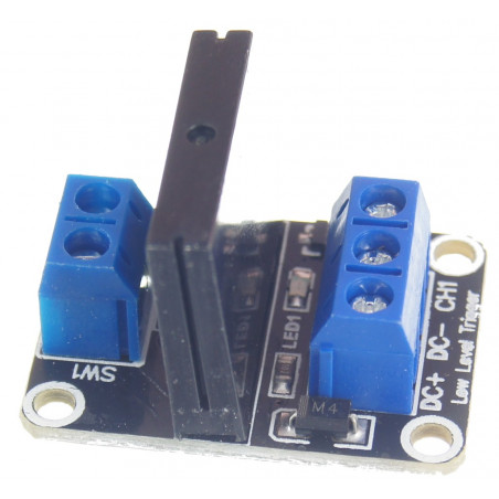 Moduł przekaźnik półprzewodnikowy SSR 1 kanał 5V
