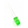 Dioda LED 3mm zielona - 10 szt.