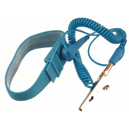 Opaska antystatyczna na nadgarstek uziemiająca ESD 1,8m