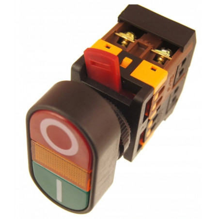 Przycisk chwilowy talicowy START STOP z podświetleniem