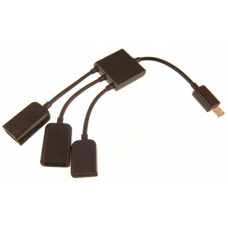 Rozdzielacz, HUB USB na 3 porty OTG
