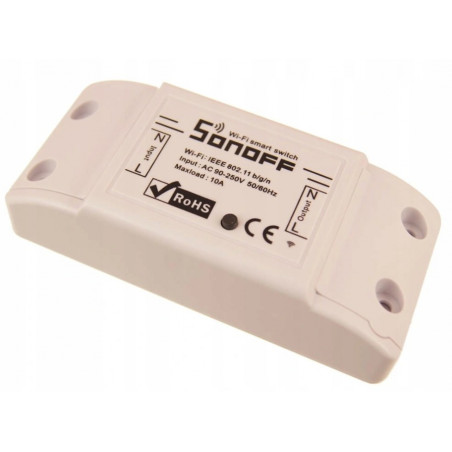 Inteligentny przełącznik WiFi Sonoff Basic jednen kanał
