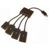 MICRO USB HUB OTG 1 to 4