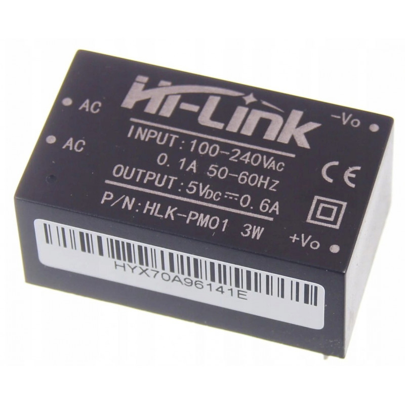 Miniaturowy moduł zasilający HLK-PM01