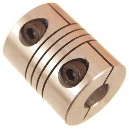 Sprzęgło osiowe elastyczne 6,35x8 D20L25