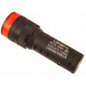 Kontrolka zasilania 16mm 24V czerwona z buzzerem