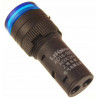 Kontrolka zasilania 16mm 24V okrągła niebieska AD1