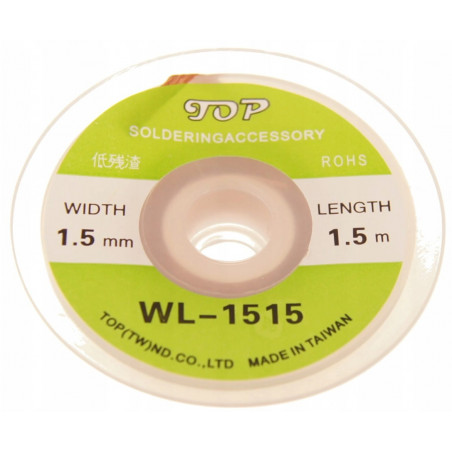 Plecionka taśma lutownicza 1.5mm