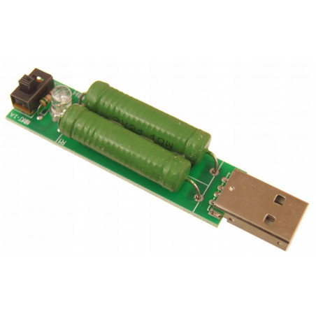 Tester obciążenia portu USB 2A/1A