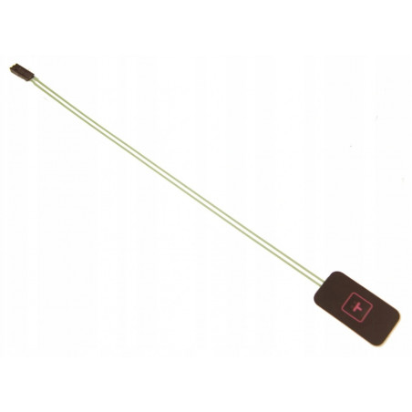 Przycisk membranowy naklejany 35x20x1.2mm 190mm
