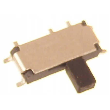 Przełącznik hebelkowy SMD MSK-12C02 czarny