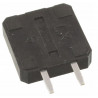 Mikroprzycisk THT P090 12x12x7 zielony