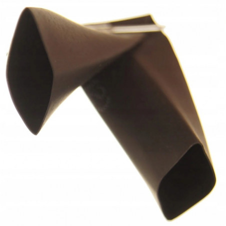 Koszulka termokurczliwa 12mm czarna 1m