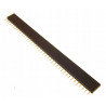 Listwa kołkowa żeńska 1x40 2,54mm prosta