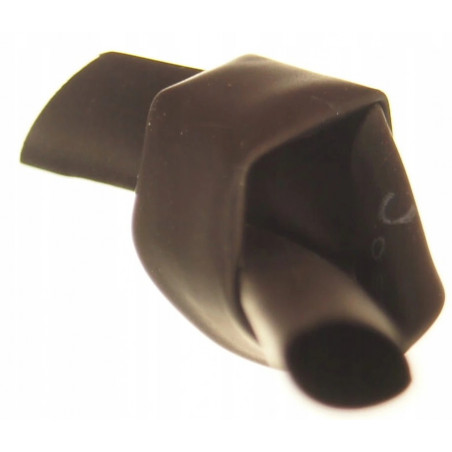 Koszulka termokurczliwa 4mm czarna 1m