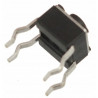 Mikroprzycisk THT P037 4.5x4.5x3.8mm czarny