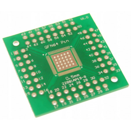 Adapter płytka uniwersalna QFN56 QFN64  PCB