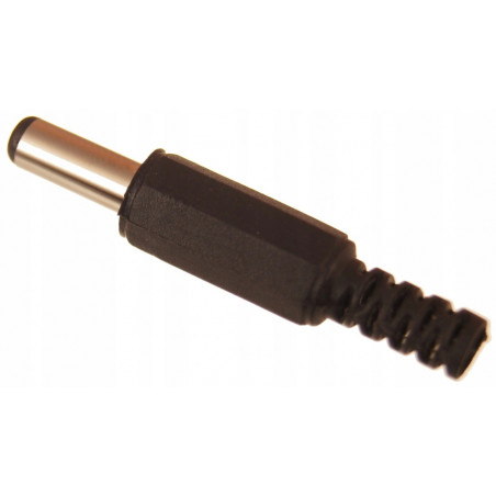 Wtyk zasilający męski 5.5*2.1mm 1szt.
