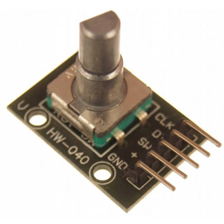 Moduł enkodera obrotowego KY-040 z przyciskiem