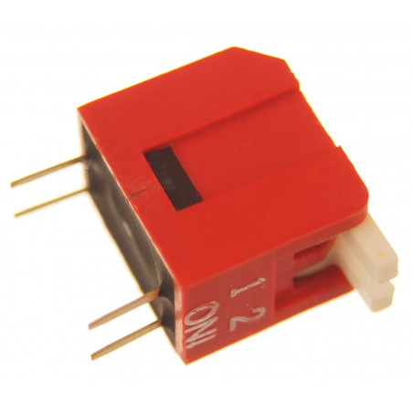Przełącznik kątowy 2 pozycyjny DIP 2.54mm