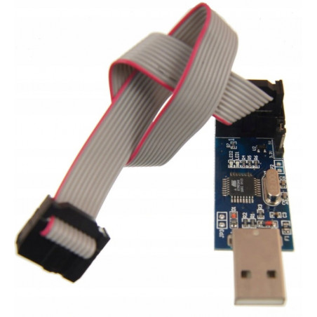 Programator mikrokontrolerów AVR USBasp + taśma