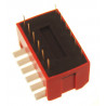Przełącznik kątowy 6 pozycyjny DIP 2.54mm