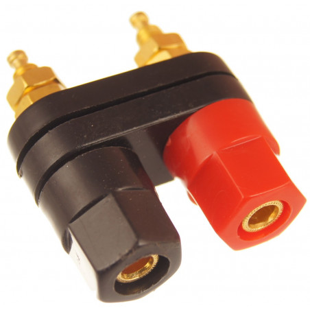 Gniazdo banan terminal podwójny