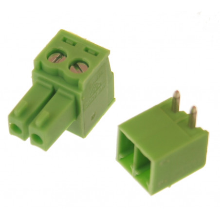 Szybkozłącze 15EDGK-3.5 2pin obudowa i gniazdo