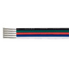 Przewód 5  żyłowy kabel do taśmy LED RGBW 1m