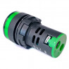 Kontrolka Lampka zasilania 22MM 24V Śrubowa Zielona AD16-22D/S