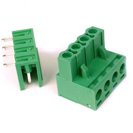 2EDG5.08 Szybkozłącze kątowe prawe 4pin