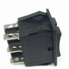 KCD6 Podwójny przeł. 6pin 3 poz 15A 250V