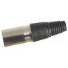 Wtyk gniazdo mikrofonowe na kabel 3pin XLR