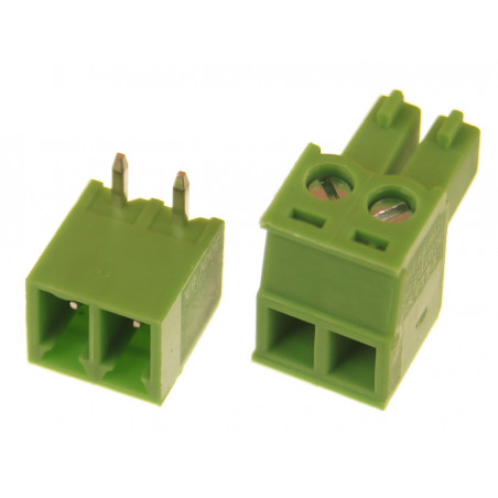 Szybkozłącze kątowe KF2EDG-3.81-2P 2pin 3.81mm