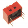 DS-03 DIP SWITCH 3 pozycyjny czerwony 8 szt.
