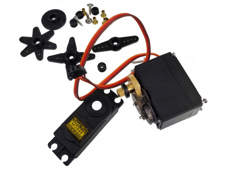 Serwomechanizm MG995 servo serwo metalowe zębatki