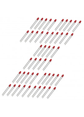 Dioda LED 3mm czerwona - 50 szt.