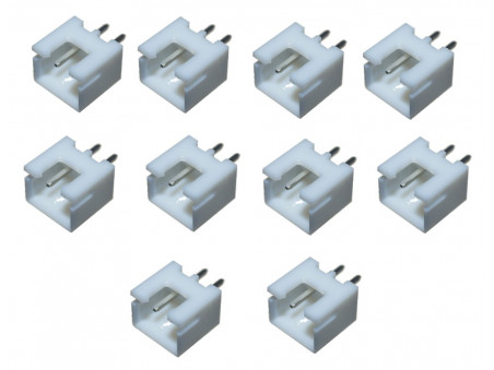 Złącze JST XH2.54 gniazdo 2 pin 10 szt.
